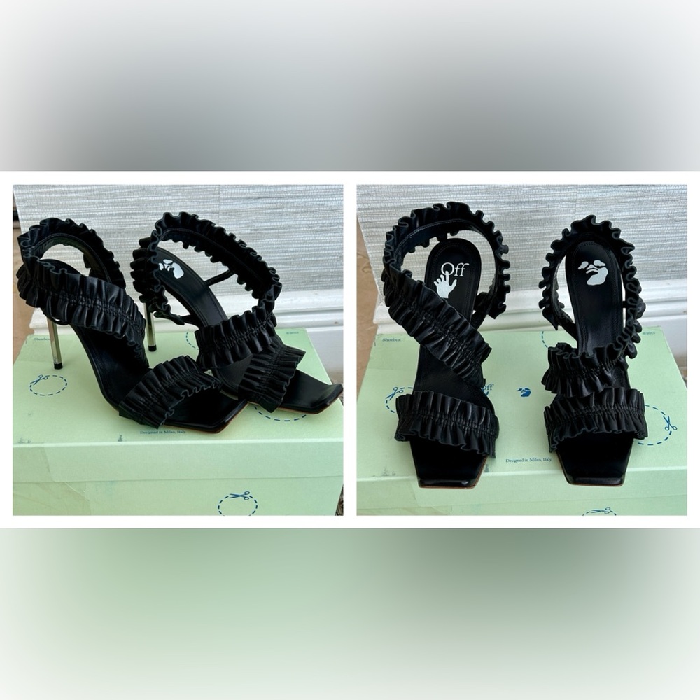 Off-White - Allan Ruffle Sandal - Picture 3 of 7